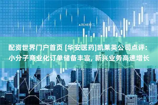 配资世界门户首页 [华安医药]凯莱英公司点评: 小分子商业化订单储备丰富, 新兴业务高速增长