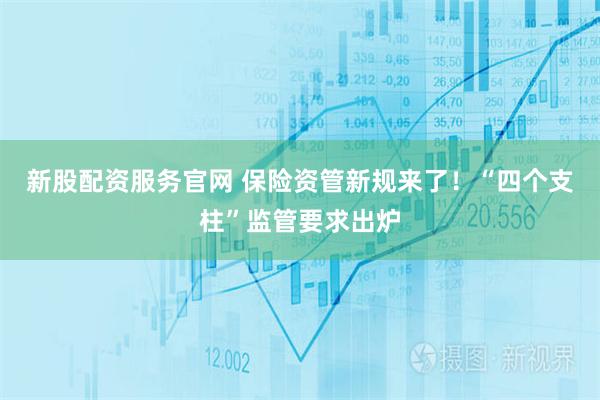 新股配资服务官网 保险资管新规来了！“四个支柱”监管要求出炉
